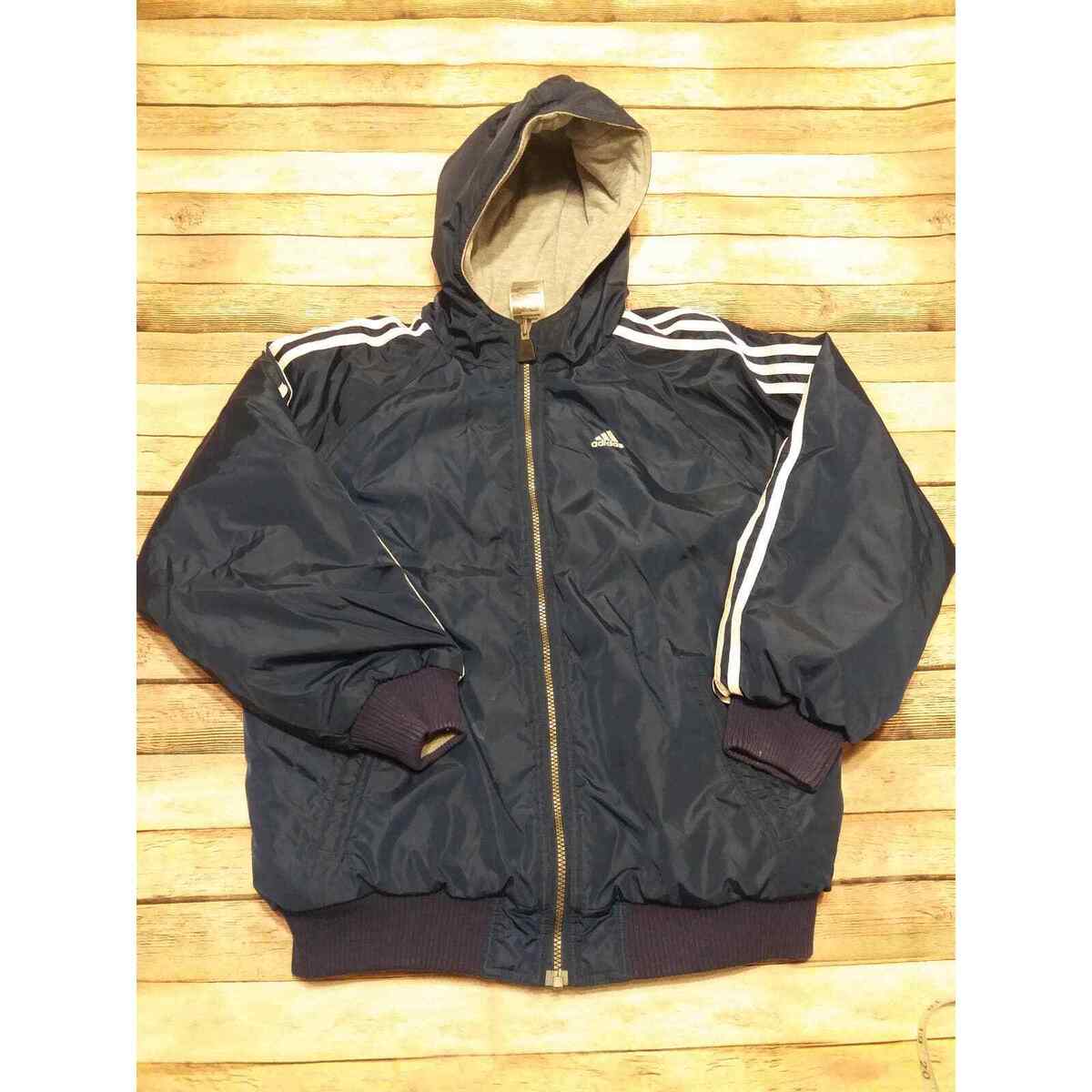 Adidas Men Double Sided Jacket Sz L (14-16) | eBay Adidas Men Double Sided Jacket Sz L (14-16) | eBay