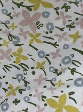 west elm kids organic cotton crib toddler fitted bed sheet OEKO Tex Multi Color