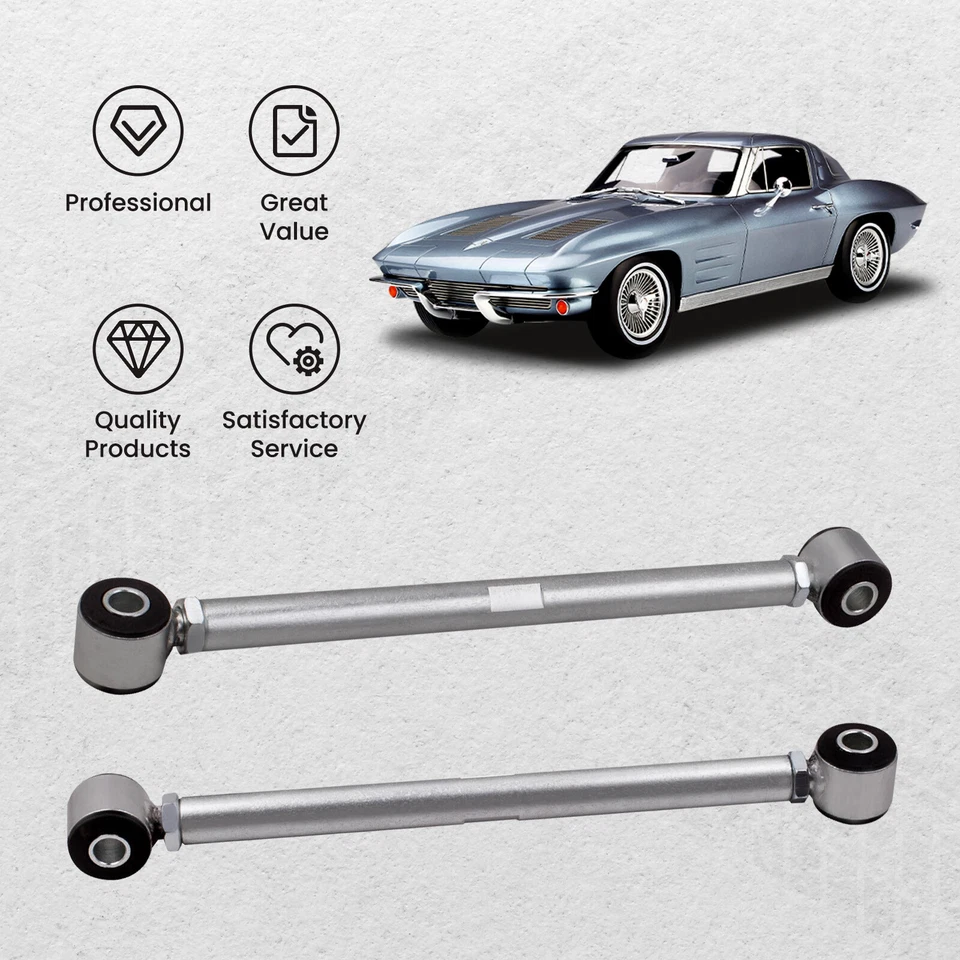 Suspensión trasera Panhard varillas de puntal con bujes para Chevrolet Corvette 1963-1979 Foto 4 de 4