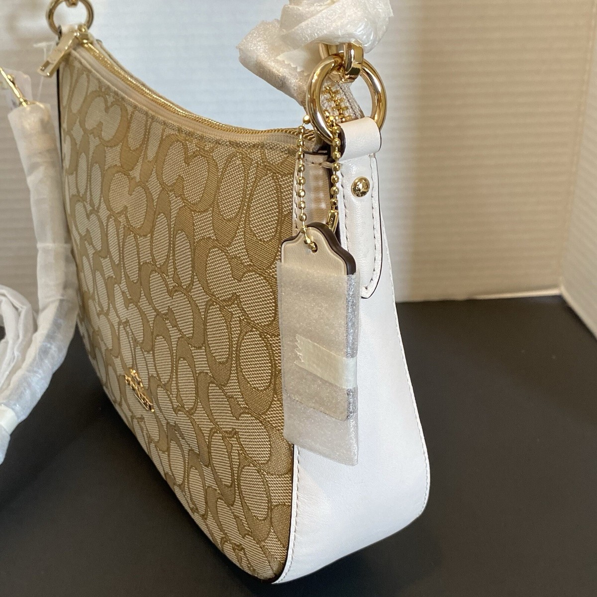Coach 37584 Signature Chelsea Jacquard Crossbody Handbag