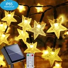 100 LED Solar Lights String Outdoor Party Garden Wedding Xmas Star Fairy Lights