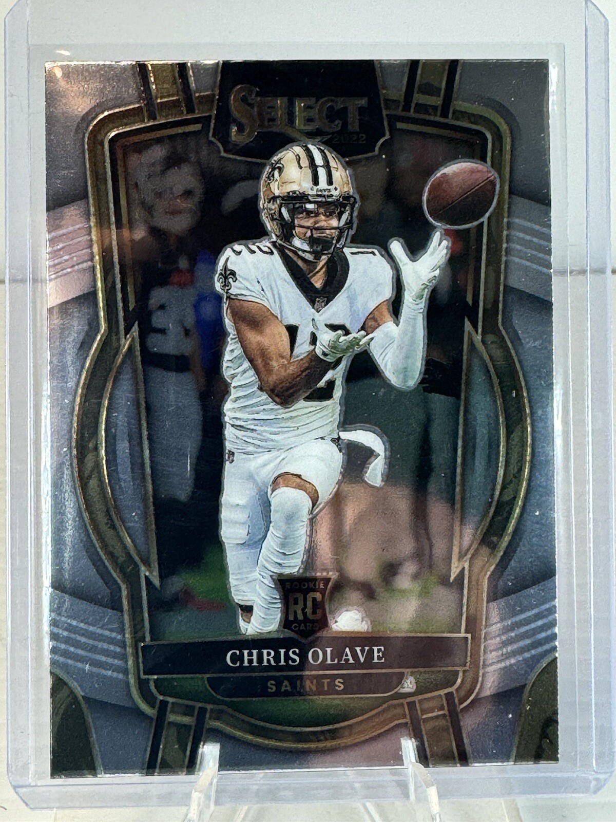 2022 Panini Select Chris Olave RC Club Level SP Parallel # 229 Rookie Saints
