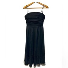 VINTAGE Y2K 90s ELIZA J BLACK SEQUINS Black HOCO Homecoming Whimsigoth 4 Dress