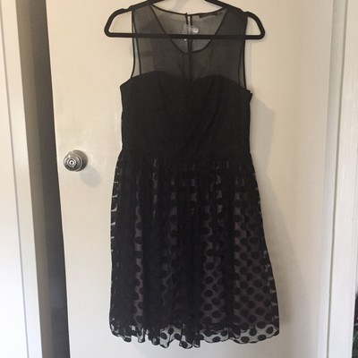 portmans polka dot dress