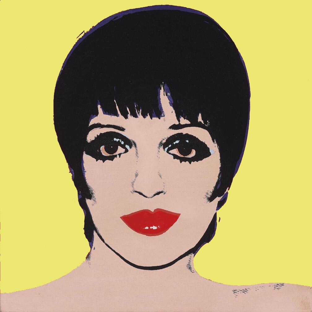 Andy Warhol Liza Minnelli #7 Canvas Print 17 x 17 | eBay