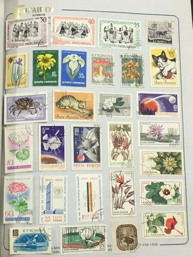 ANTIKE ALTE BRIEFMARKEN RUMÄNIEN BRIEFMARKEN LOT SAMMLUNG  - Bild 7 von 12