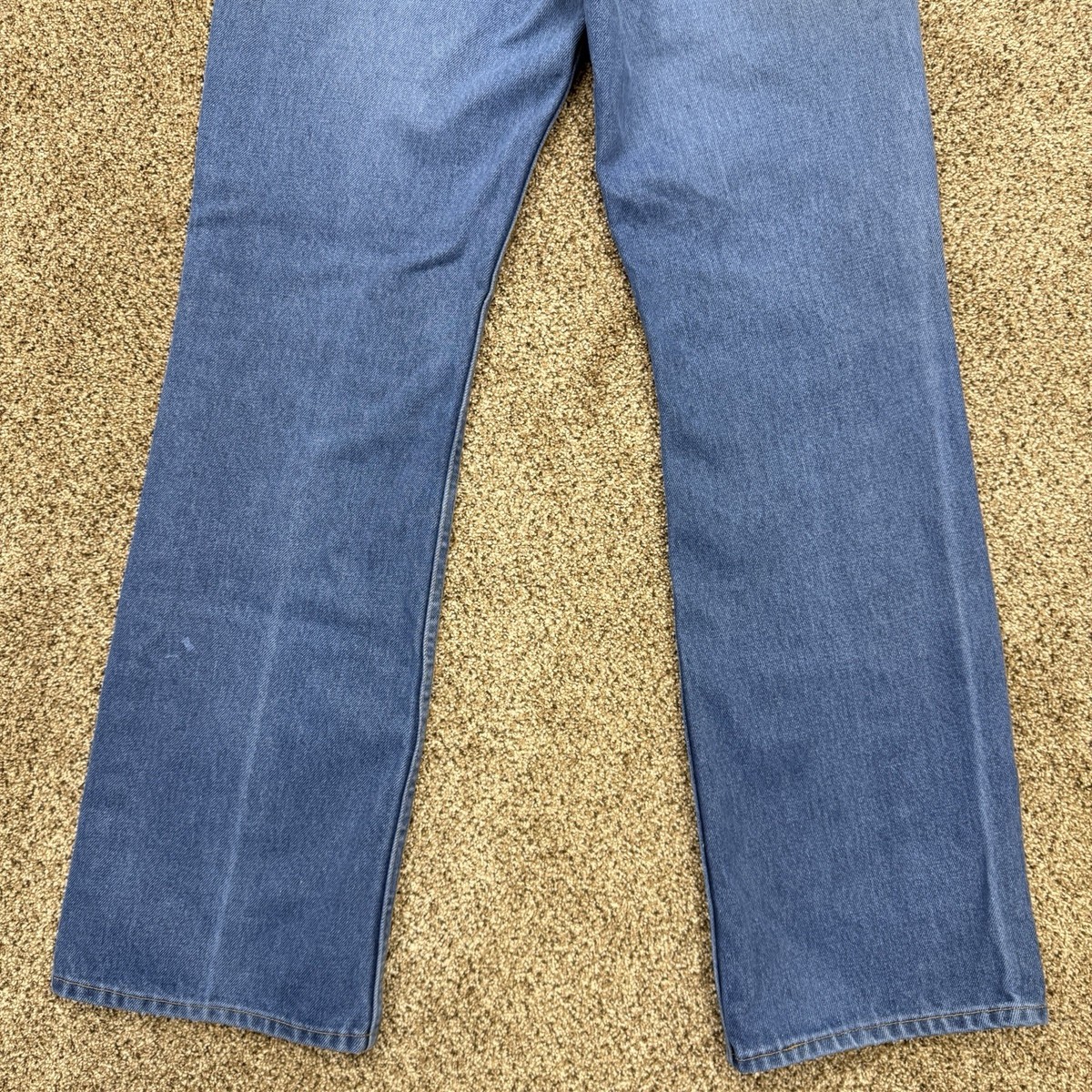 Vintage 80s JC Penny Plain Pockets Jeans Mens 32x33 Blue Denim