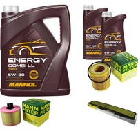 Inspektionspaket 7L Mannol Energy 5W-30 FüR BMW E90 325I 330I 325Xi E93 323I E88
