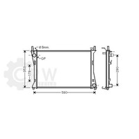 KüHler MotorküHlung FüR Ford Fiesta V ST150 Bj.05-08
