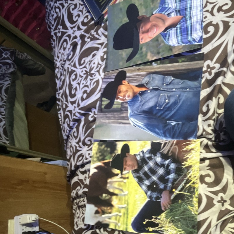 Clay Walker Country Music Artist Photo Lot of 3, Cowboy Hat Portrait Poses