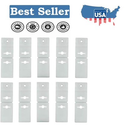 Effortless Solar Cover Reel Clip Set   10 Durable Clips for Secure Attachment