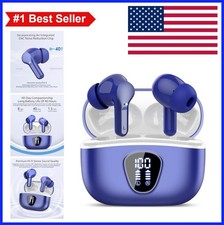 Wireless Earbuds Bluetooth 5.4 HiFi Stereo Noise Cancelling 48H Battery Touch