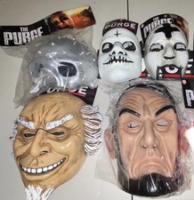 The purge masks mix lot 5 Anarchy Uncle Sam killer spike