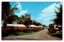 DELRAY BEACH FLORIDA BRINY BREEZES TRAILER PARK VINTAGE POSTCARD