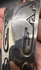 Large Vintage Native Hopi Handcrafted Sterling Silver Overlay Design Bolo Tie — photo 4