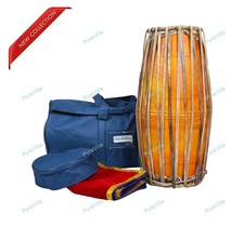 New South Indian 24" Indian Mridanga  Mridangam With Padded Bag