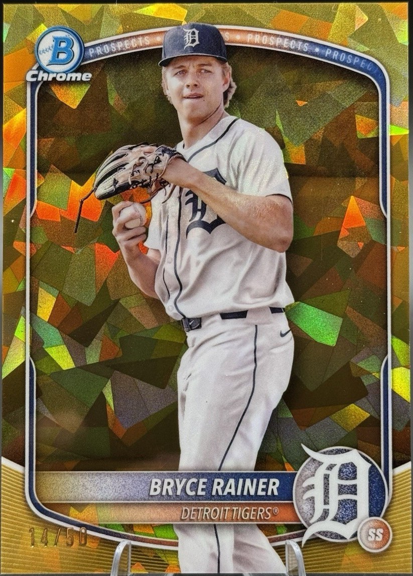 2025 Bowman Sapphire Edition - Chrome Prospects Bryce Rainer #BCP-49 ...