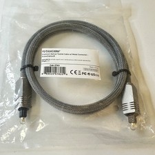Prime Cables Premium Optical Toslink Cable with metal connectors, 3 ft