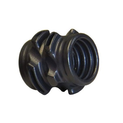 Archery Solutions Raptor Peep1/4 in., Black, (PEEP00)