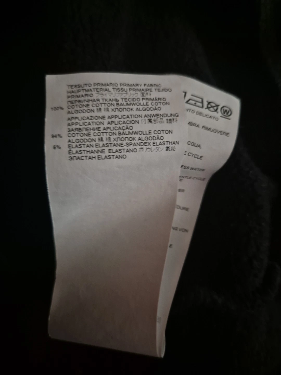 DSQUARED2 FELPA CON CAPPUCCIO MEDIA NERA