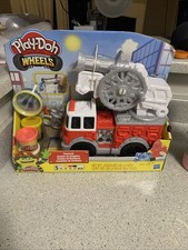Nuevo juguete de camión de bomberos Play-Doh E610 con ruedas sin abrir con 5 colores no tóxicos 2018