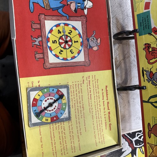 The Huckleberry Hound Western gioco da tavolo (completo) Milton Bradley (1959) - Foto 8 di 9