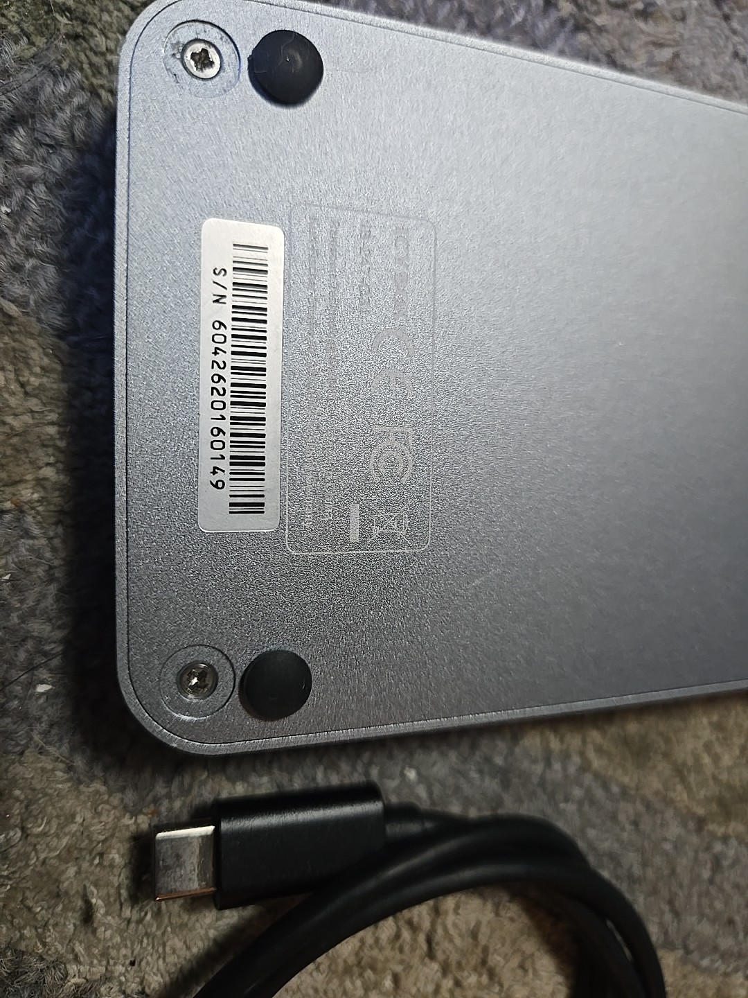 ICY BOX 2,5" Externes Gehäuse für HDD/SSD, USB-C 3.1 Gen2 (10 Gbps), Aluminium