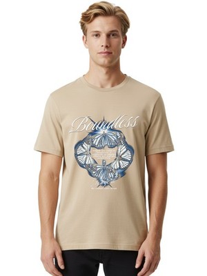 Boundless-Hayworth Mens Graphic Tee,100% Cotton,Casual Summer Wear