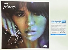 Selena Gomez Signed Rare Autographed LP Album 12x12 Flat ACOA