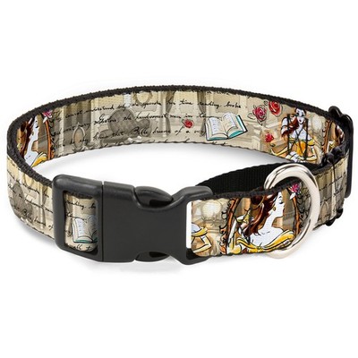 Plastic Martingale Collar Belle Sketch Poses/Story Script WIDE-Small (US IMPORT)