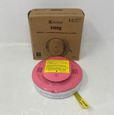 Kidde FireX 5-Inch Hardwired Smoke + Carbon Monoxide Alarm CUACFEX, White