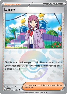 Lacey - (Poke Ball Pattern) Uncommon PRE SV: Prismatic Evolutions 114/131
