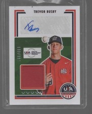 2022 Panini Stars & Stripes USA Trevor Busby Signature Materials #/399