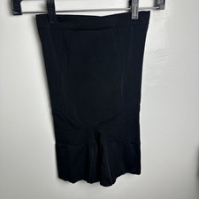 SPANX Women s Higher Power High Waisted Shorts Panty Shapewear Black size M