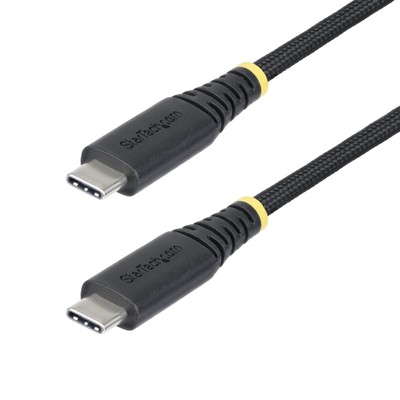 StarTech.com 6ft [1.8m] USB-C Charging Cable, 240W PD EPR, Dual-Layer
