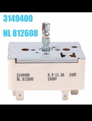 #ad Electric Range Burner Infinite Switch for WHIRLPOOL WP3149400 3149400 AP3095444 $17.75