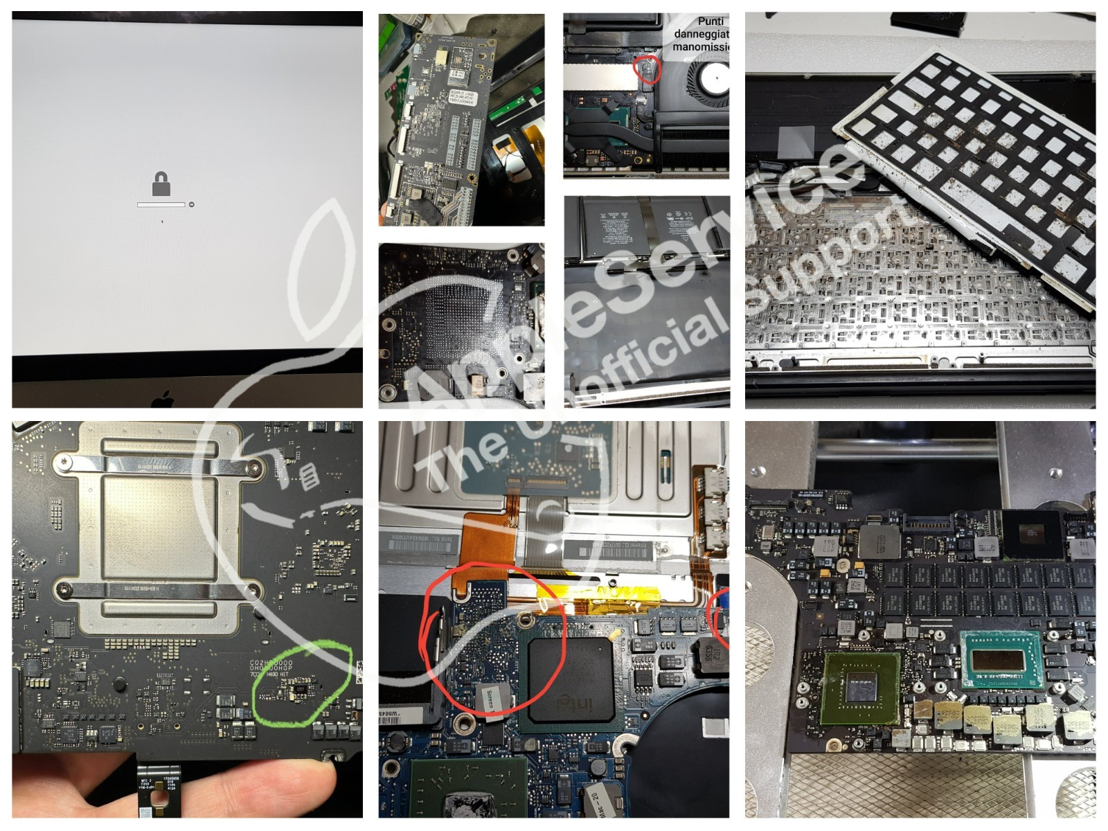✅ RIPARAZIONE SCHERMO MACBOOK PRO A1706 FLEXGATE DIFETTI VIDEO BUIO NO LUCE ✅ foto 6