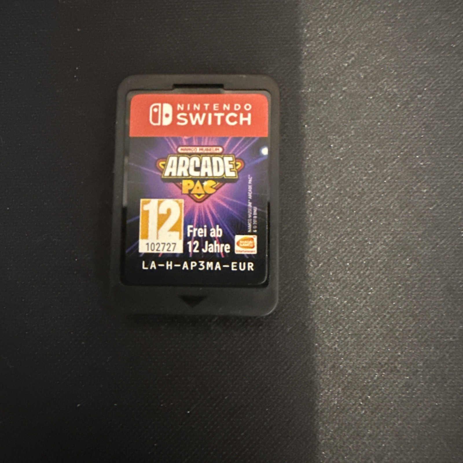 Namco Museum Arcade Pac-Man Game Cart for Nintendo Switch 1 and 2 Cartridge Only