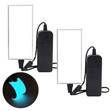 DIY EL Cuttable Light Sheet - 1cm x 5cm - Ice Blue - 2 Pcs