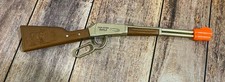Vtg Cowboy Miniature Lever Action Rifle Toy 11 Inch Made In Hong Kong Cap Gun