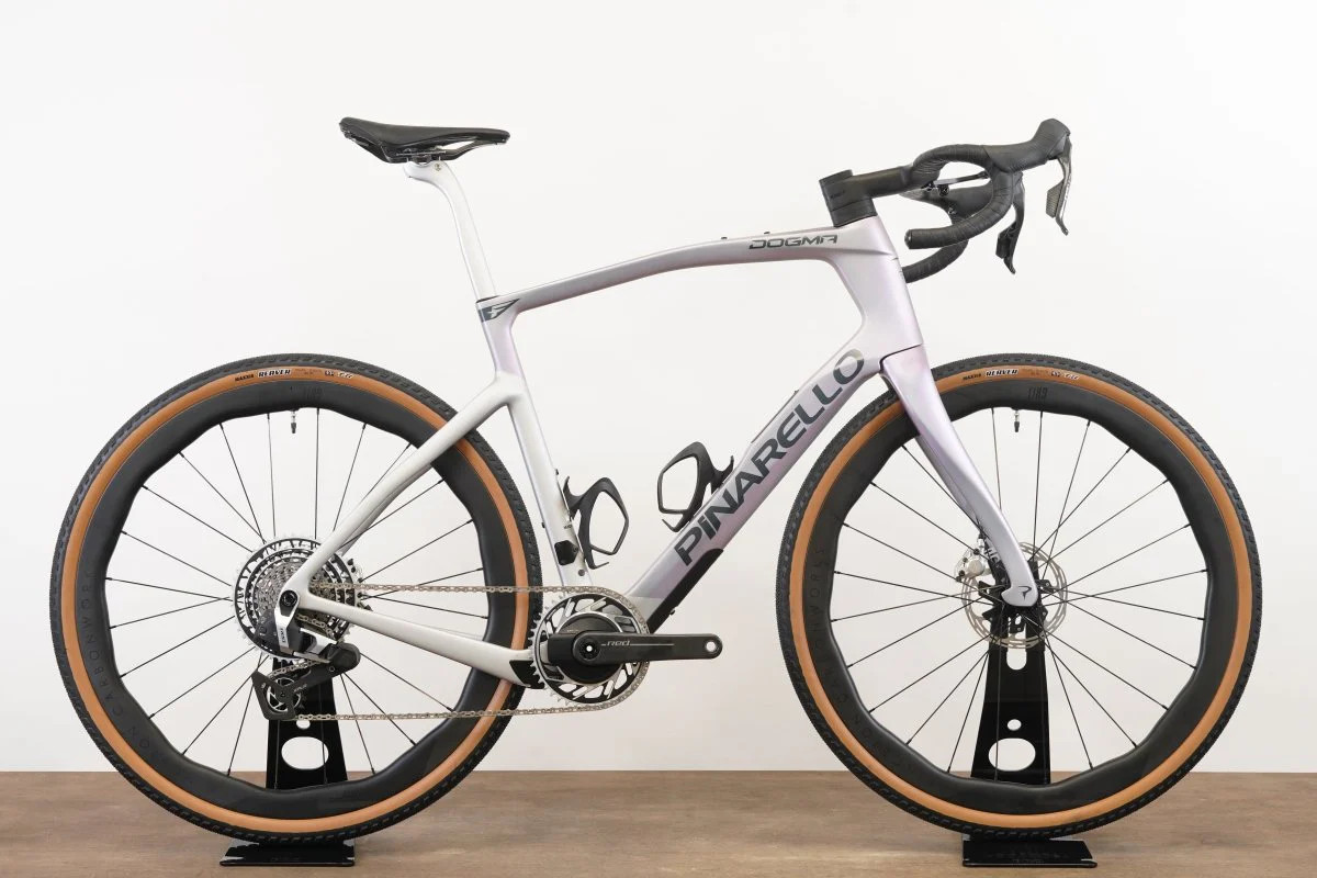 2025 57.5cm Pinarello Dogma GR SRAM Red XPLR E1 AXS Princeton Carbon Disc Bike