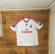 Football shirt soccer SV Hamburg Hamburger 2009/2010 Adidas FC jersey Boys M