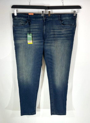 CAMEL ACTIVE Madison Slim Fit Flexxxactive Herren W50/L32 Jeans Blau Faded