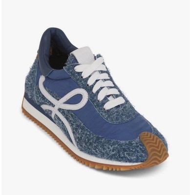 Loewe Raw Denim Nylon Sneakers NIB Sz US 7 EU40