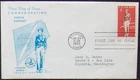 USA FDC 8¢ SC #C68 EMILIA E. EARHART 1963 Etric Cover.
