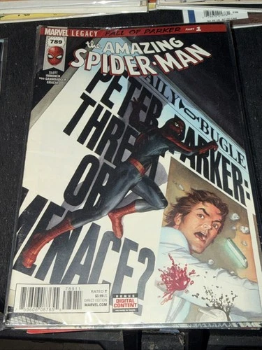The Amazing Spider-Man #789 Marvel Legacy Fall of Parker 2017