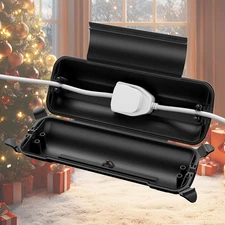 RESTMO Outdoor Waterproof Connection Box,Weatherproof Extension Cord Cover