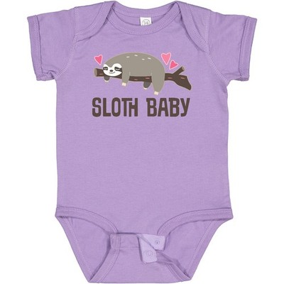 Inktastic Sloth Baby Baby Bodysuit Boys Girls Rain Forest Animal Apparel Infant