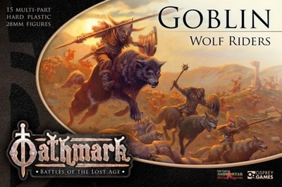 #ad North Star Miniatures Oathmark Goblin Wolf Riders NOR OAKP202 $39.99
