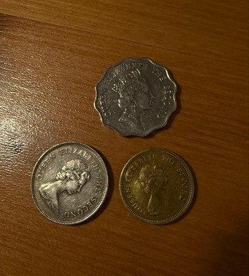 1978-1988 Hong Kong Queen Elizabeth II Coin Set, Vintage Collectible, As-Is
